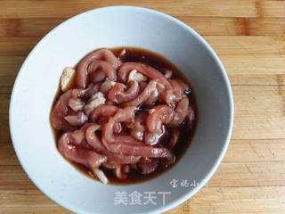 #信任之美#肉丝炒蕨菜的做法步骤:4