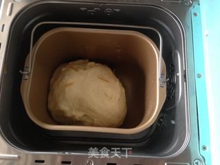 面包机版香橙面包的做法步骤:12