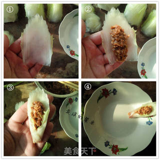 #信任之美#花开富贵—酿白菜的做法步骤:6