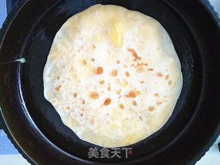 #信任之美#【鸡蛋灌饼】的做法步骤:9