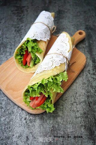 #信任之美#【鸡蛋灌饼】的做法步骤:13