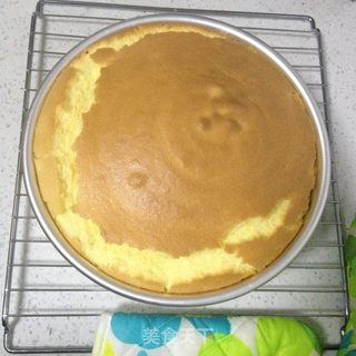 #信任之美#橙味戚风的做法步骤:13