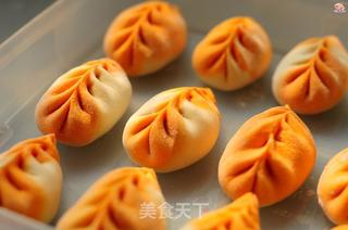 #信任之美#胡萝卜柳叶煎饺的做法步骤:17