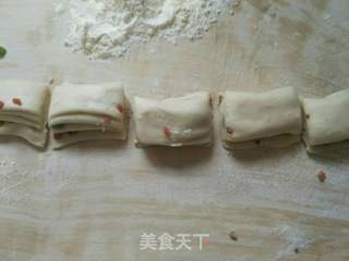 #信任之美#培根香葱花卷的做法步骤:9