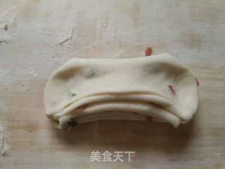 #信任之美#培根香葱花卷的做法步骤:10