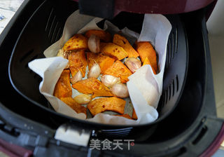 #信任之美#烤南瓜的做法步骤:7