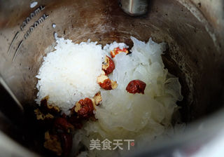 #信任之美#红枣银耳米糊的做法步骤:3