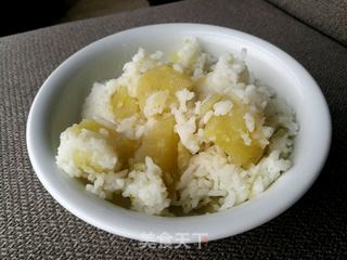 #信任之美# 红薯焖饭的做法步骤:8