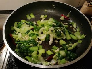#信任之美# 蒜香小油菜（蒜泥清炒上海青）的做法步骤：10