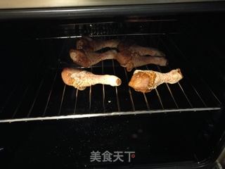 #信任之美# 烤箱版孜然烤鸡腿的做法步骤：6
