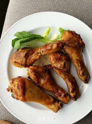 #信任之美# 烤箱版孜然烤鸡腿的做法步骤：8
