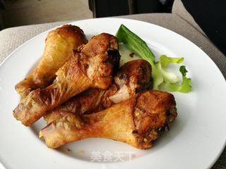 #信任之美# 烤箱版孜然烤鸡腿的做法步骤:11