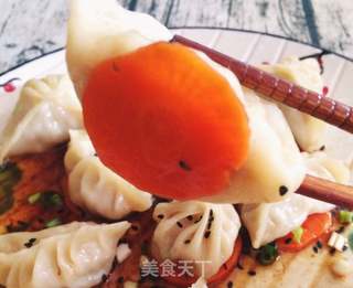 南瓜肉末蒸饺的做法步骤:14