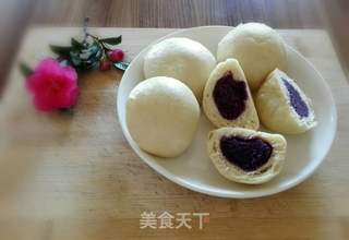 #信任之美#紫薯包的做法步骤：9