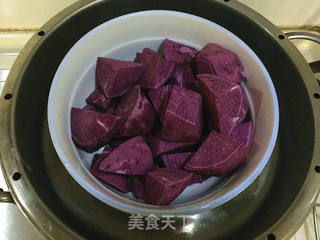 #信任之美#紫薯酥饼的做法步骤：1