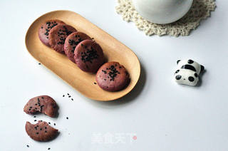 #信任之美#紫薯酥饼的做法步骤：8