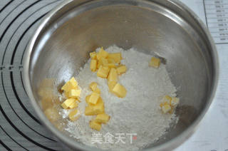 #信任之美#香草蔓越莓司康的做法步骤:2