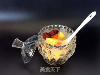 #信任之美#银耳红薯甜汤的做法步骤:7