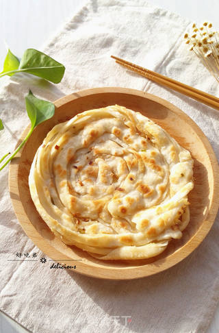 #信任之美#香酥葱油饼的做法步骤:19