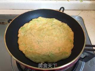 #信任之美#佛手瓜面饼的做法步骤:8