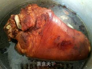 #信任之美#红烧肘子的做法步骤:8