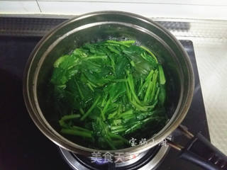 #信任之美#菠菜疙瘩汤的做法步骤:5
