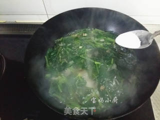 #信任之美#菠菜疙瘩汤的做法步骤:10