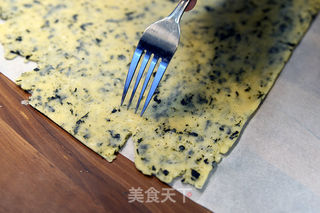海苔苏打饼干的做法的做法步骤:5