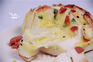 #信任之美#馒頭大翻身——芝士馒頭的做法步骤:10