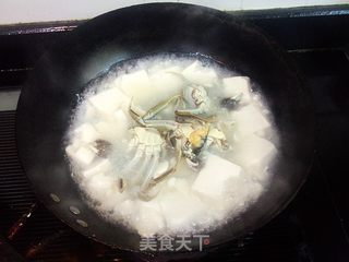 #信任之美#螃蟹豆腐姬菇羹的做法步骤：6