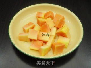 #信任之美#木瓜红枣炖奶的做法步骤:2