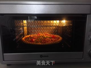 #信任之美#海鲜大狂欢披萨——家庭版(冷藏发酵)的做法步骤:15