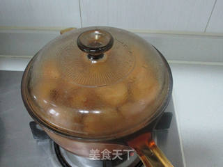 #信任之美#青菜烩油面筋塞肉的做法步骤:6