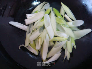 #信任之美#葱爆羊肉的做法步骤:3