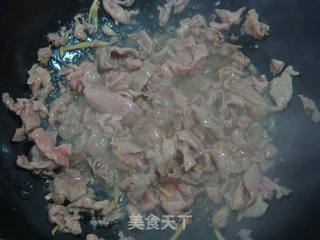 #信任之美#葱爆羊肉的做法步骤:5