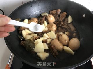 #信任之美#土豆排骨卤蛋的做法步骤：8