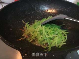 #信任之美#青萝卜丝炖虾的做法步骤:9