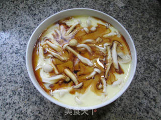 ＃信任之美＃白玉菇鸡蛋羹 的做法步骤：12