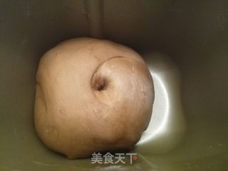 可可乳酪香蕉小刺猬——烤立方的做法步骤：5