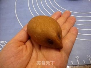 可可乳酪香蕉小刺猬——烤立方的做法步骤:10