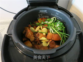 #信任之美#快速电锅版东坡肉的做法步骤:12