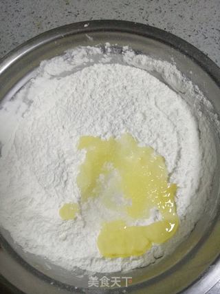 #信任之美#糯米豆沙甜点包包的做法步骤：2