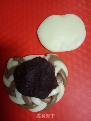 #信任之美#糯米豆沙甜点包包的做法步骤：14