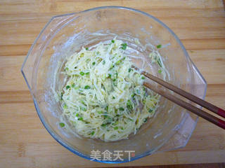 #信任之美#萝卜丝饼的做法步骤:7