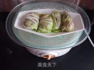 #信任之美#三鲜白菜卷的做法步骤:6