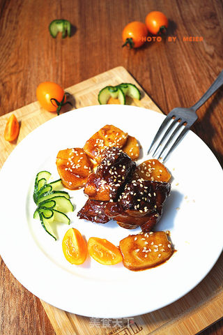 #信任之美#【排骨烧年糕】的做法步骤:11