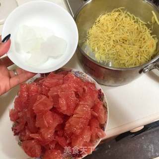 蜂蜜柚子茶的做法步骤:6