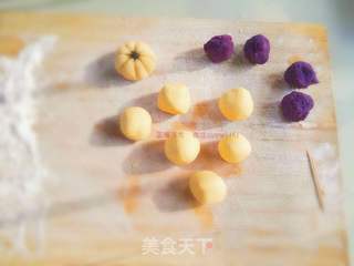 高颜值南瓜饼的做法步骤:5