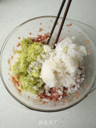 #信任之美#白菜饺子的做法步骤:6