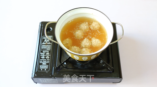 红果家菜谱之肉丸茄汁面的做法步骤:7